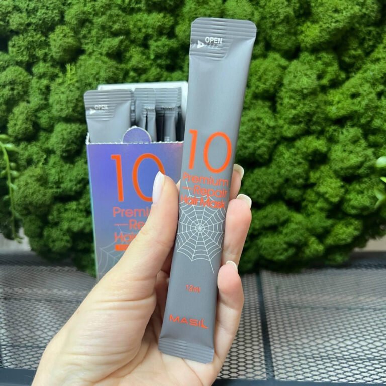 Atkuriamoji Pažeistų Plaukų Kaukė Masil 10 Premium Repair Hair Mask 12 ml