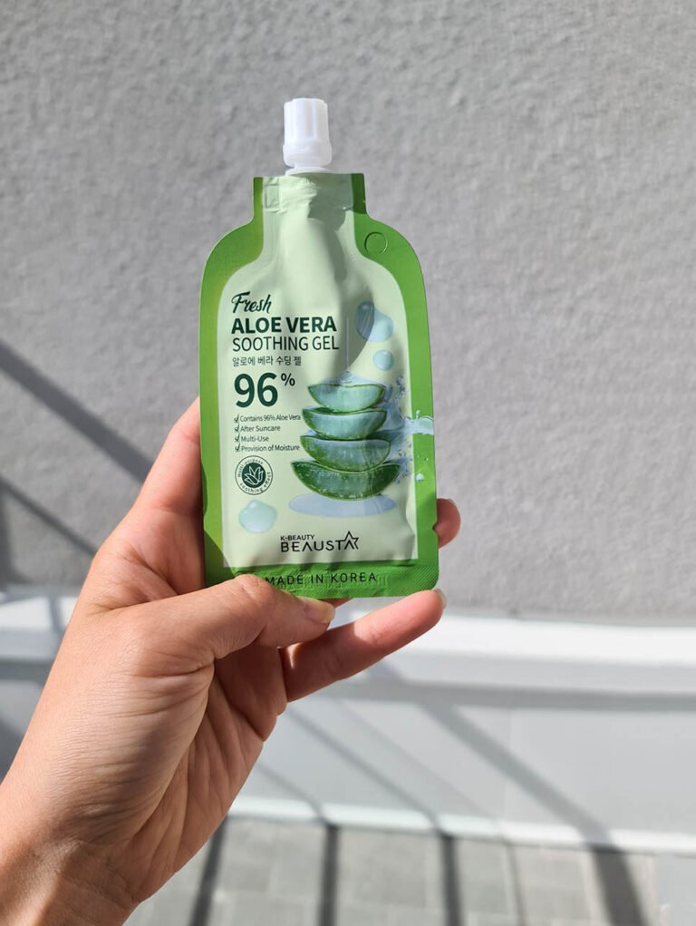 Beausta Aloe Vera Soothing Gel – raminantis alavijų gelis (20 ml)