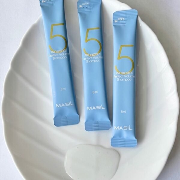 Apimties Suteikiantis Šampūnas Masil 5 Probiotics Perfect Volume Shampoo 8 ml