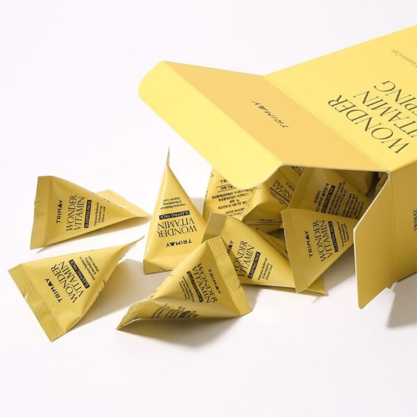 Skaistinamoji Naktinė Veido Kaukė su Vitaminu C, TRIMAY Wonder Vitamin, 1vnt.