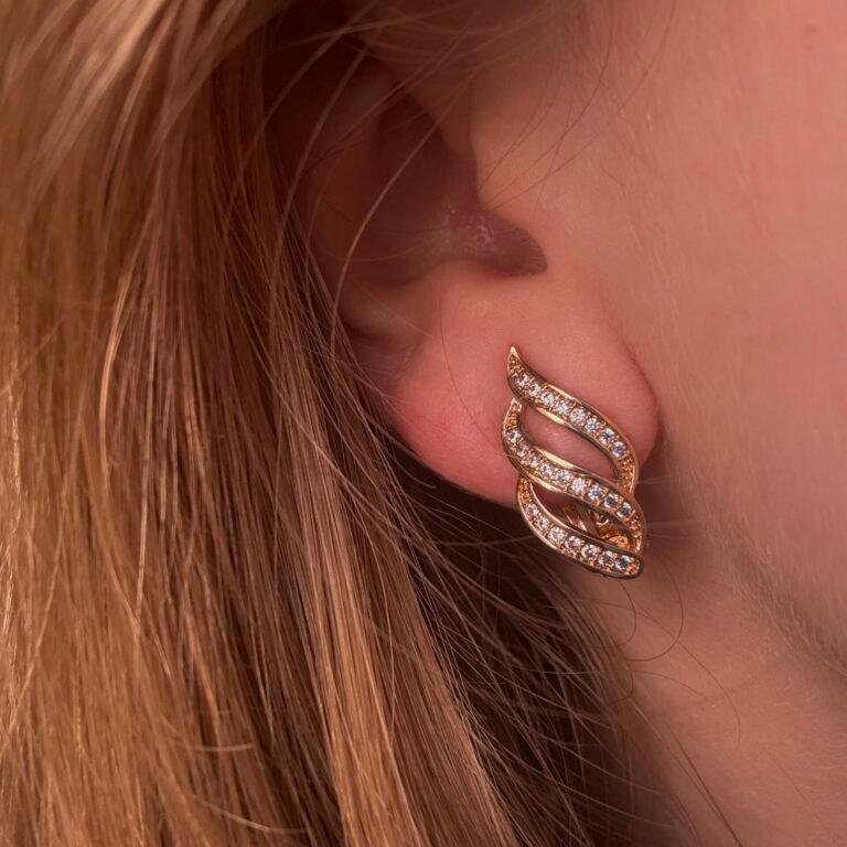 Nerūdijančio plieno auskarai Nr. 44644