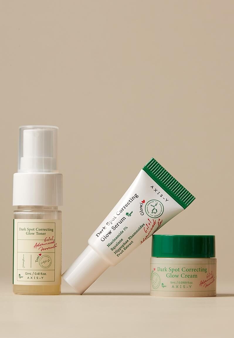 Axis‑Y „The Mini Glow Trio“ rinkinys veidui – tonikas, serumas ir kremas (12 ml + 5 ml + 5 ml) Axis‑Y „The Mini Glow Trio“ rinkinys veidui – tonikas, serumas ir kremas (12 ml + 5 ml + 5 ml)